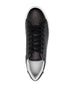 round-toe low-top sneakers